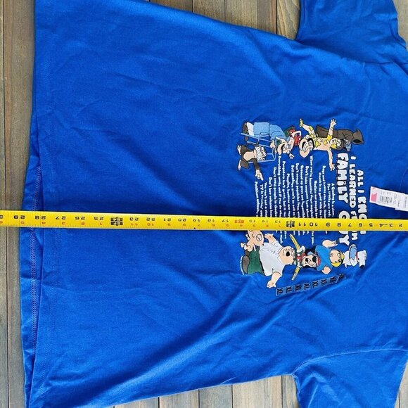 Vintage 2005 Family Guy Shirt Mens All I Know I Learned From TV Men’s XL (E8) - Picture 6 of 6